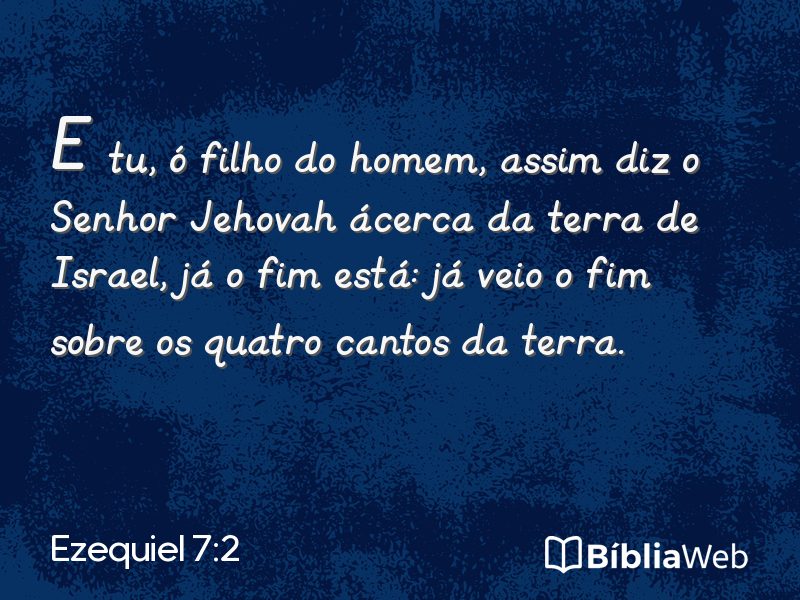 Ezequiel 7:2 em imagem para compartilhar