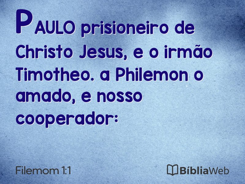 Filemom 1:1 em imagem para compartilhar