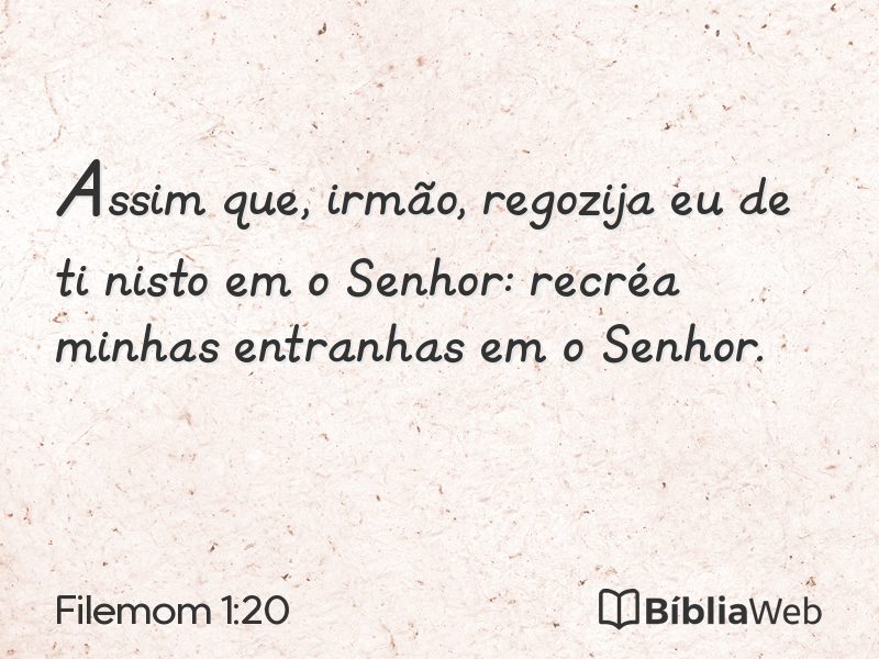 Filemom 1:20 em imagem para compartilhar