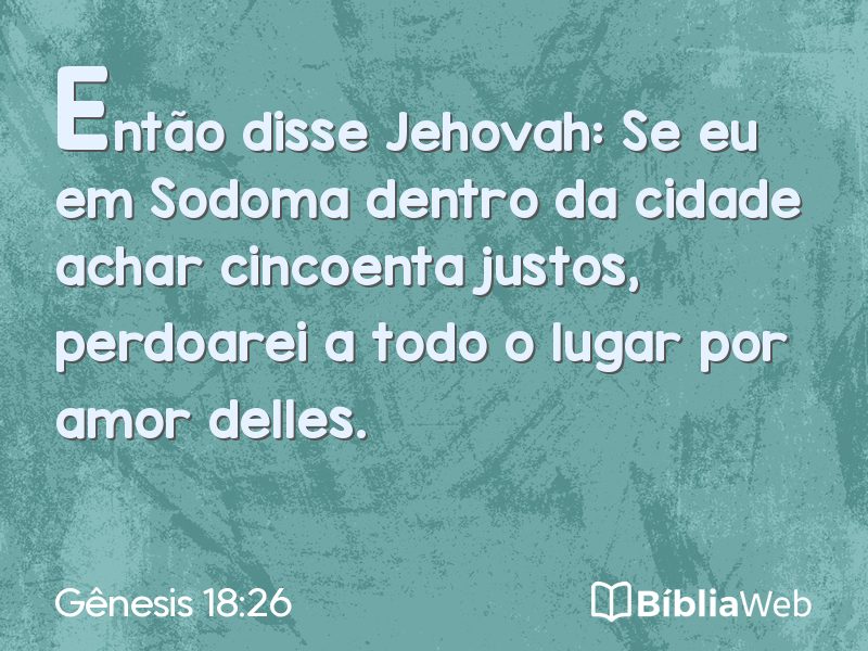 Gênesis 18:26 em imagem para compartilhar
