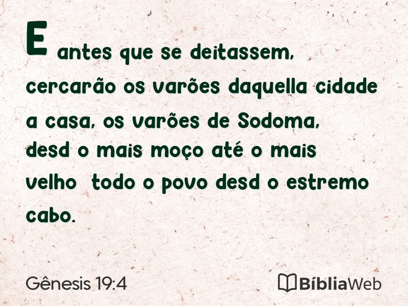 Gênesis 19:4 em imagem para compartilhar