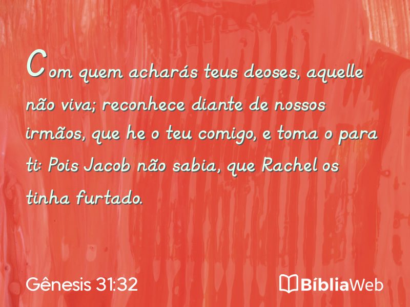 Gênesis 31:32 em imagem para compartilhar