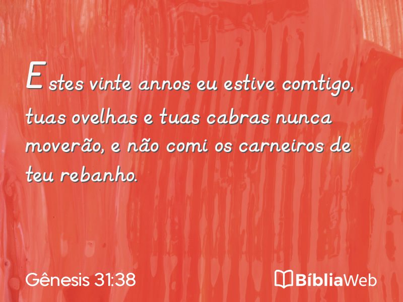 Gênesis 31:38 em imagem para compartilhar