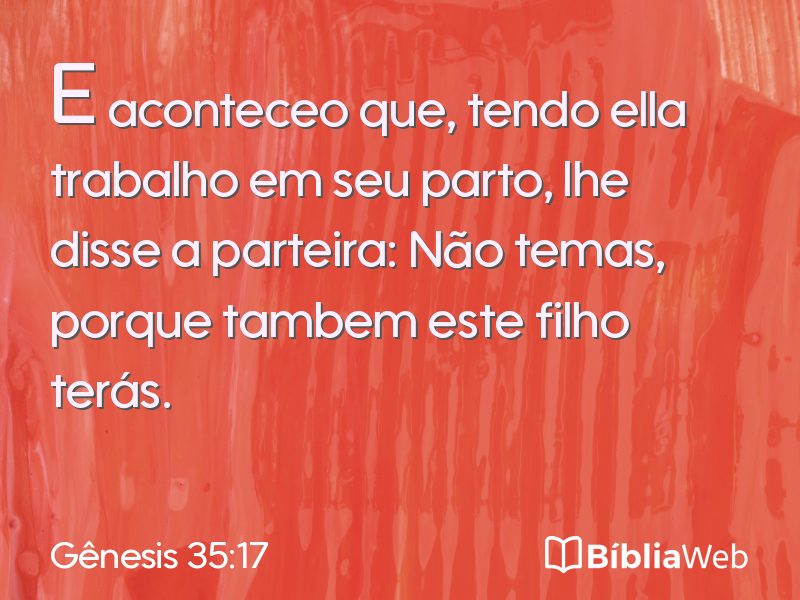 Gênesis 35:17 em imagem para compartilhar