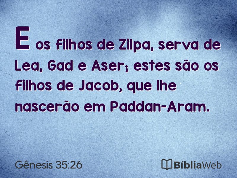 Gênesis 35:26 em imagem para compartilhar