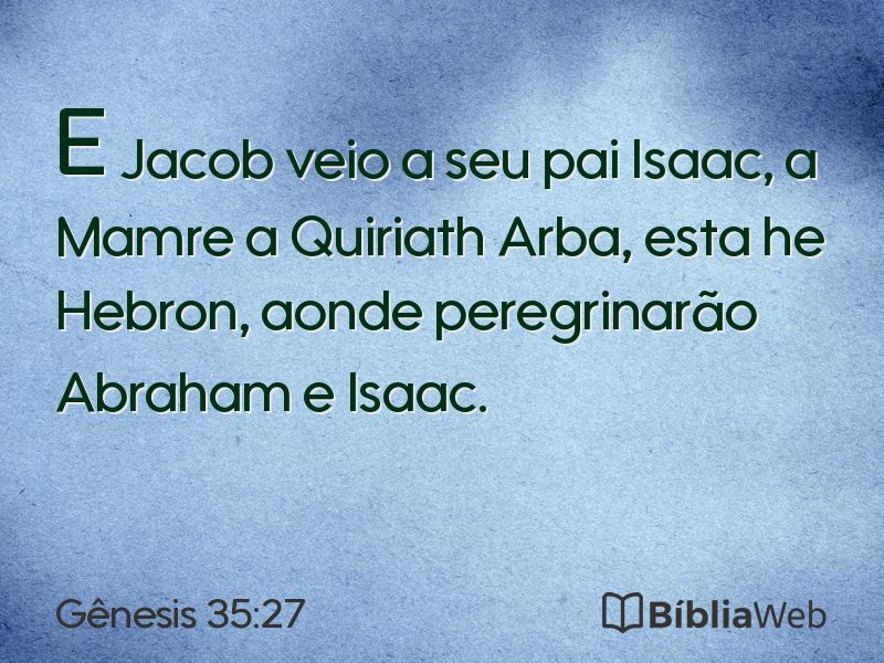 Gênesis 35:27 em imagem para compartilhar