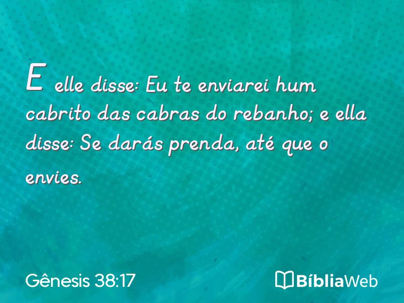 Gênesis 38:17 em imagem para compartilhar