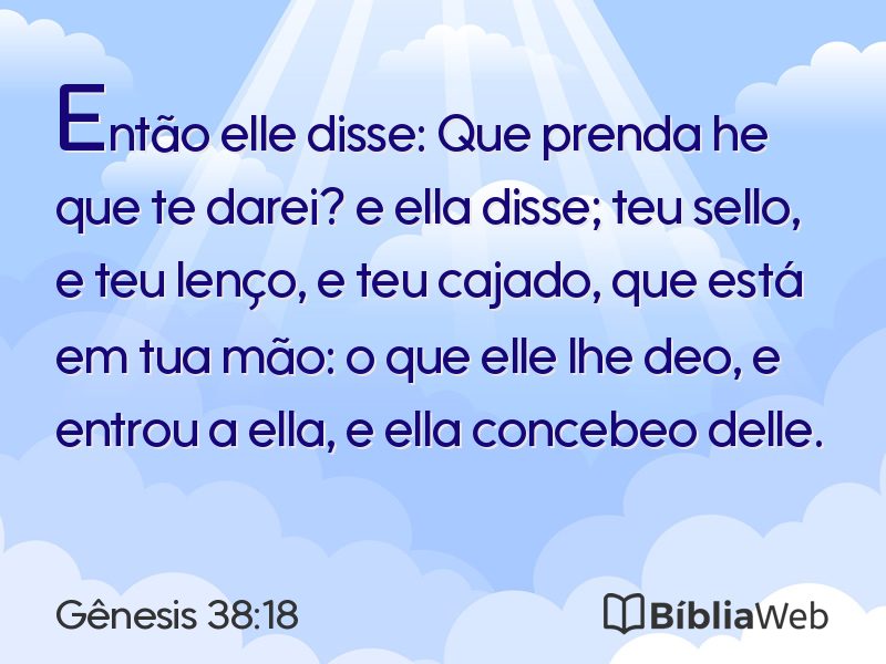 Gênesis 38:18 em imagem para compartilhar