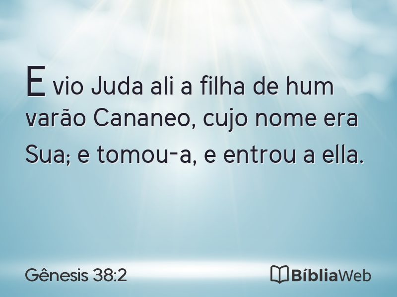 Gênesis 38:2 em imagem para compartilhar