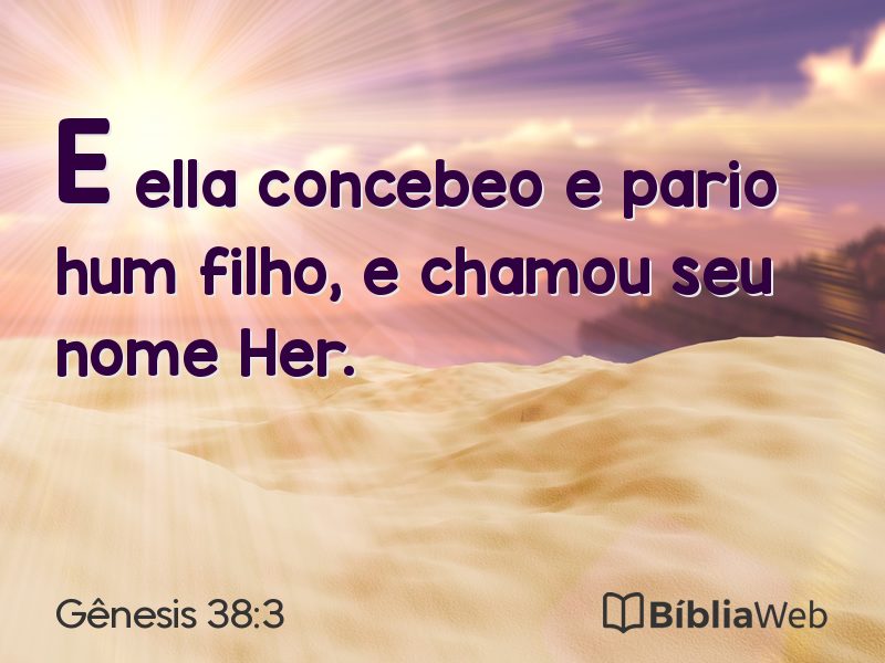 Gênesis 38:3 em imagem para compartilhar