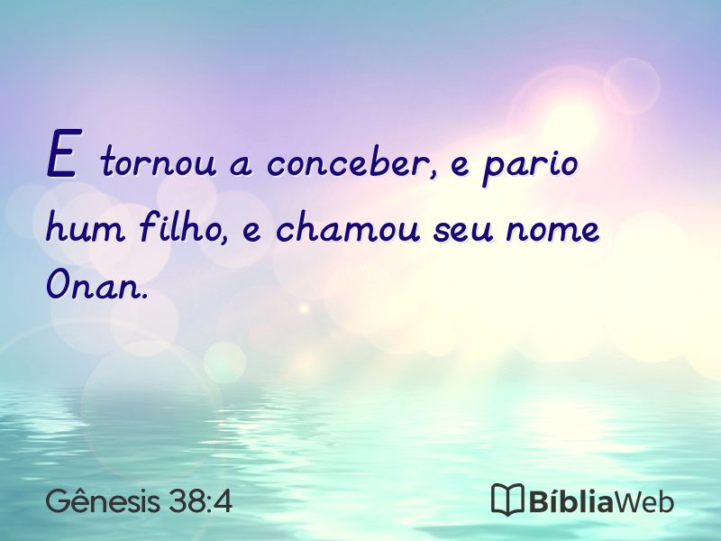 Gênesis 38:4 em imagem para compartilhar