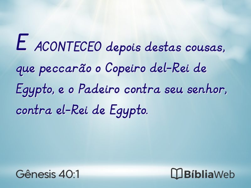 Gênesis 40:1 em imagem para compartilhar