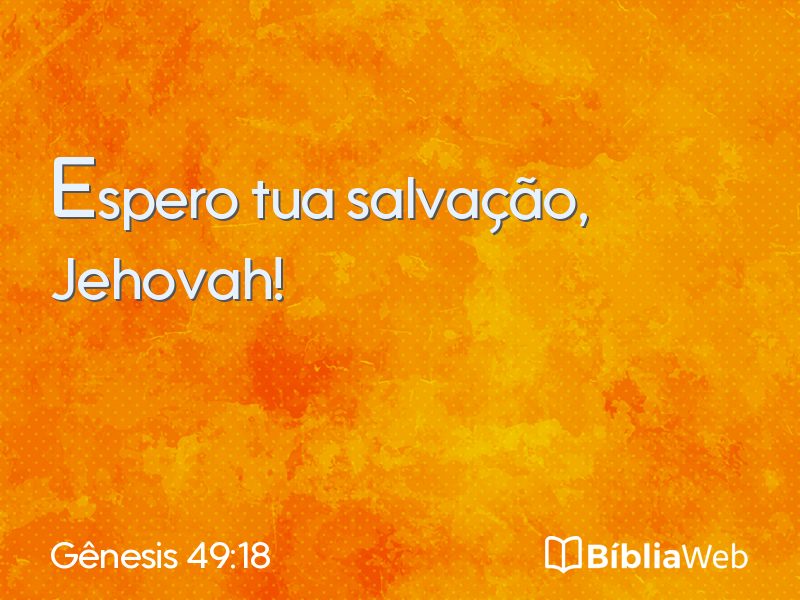 Gênesis 49:18 em imagem para compartilhar