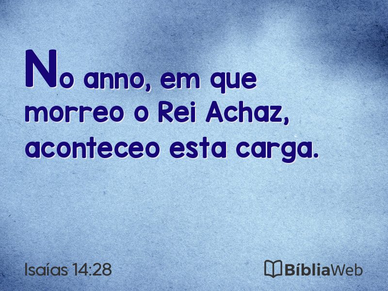 Isaías 14:28 em imagem para compartilhar