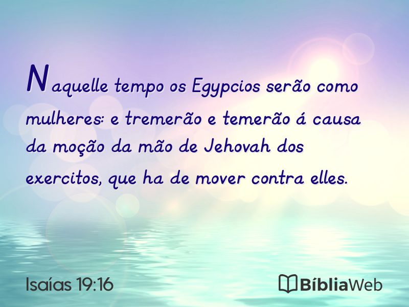 Isaías 19:16 em imagem para compartilhar