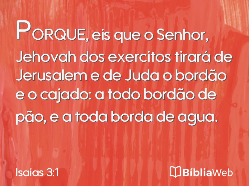 Isaías 3:1 em imagem para compartilhar