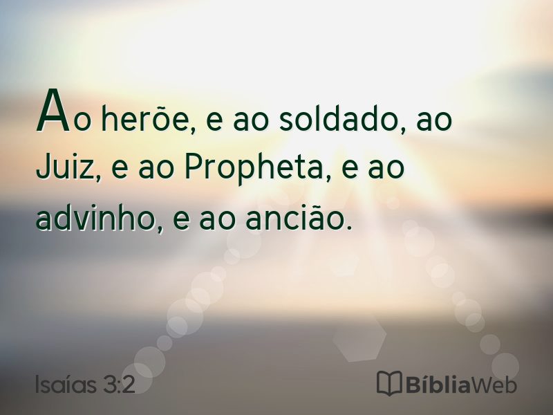 Isaías 3:2 em imagem para compartilhar