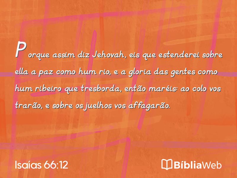 Isaías 66:12 em imagem para compartilhar