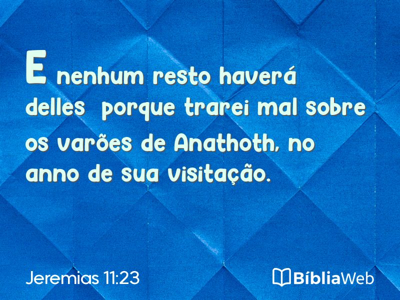 Jeremias 11:23 em imagem para compartilhar