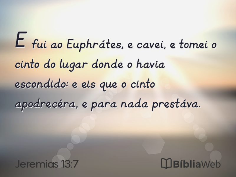 Jeremias 13:7 em imagem para compartilhar