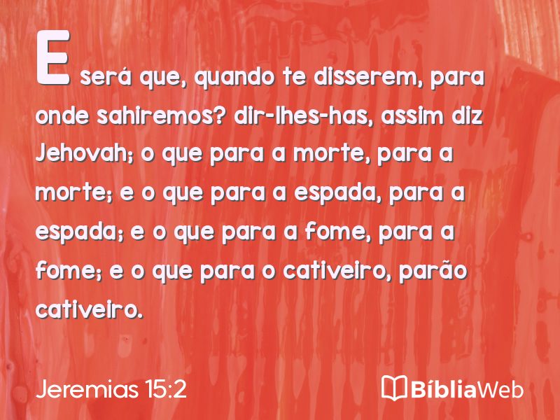 Jeremias 15:2 em imagem para compartilhar