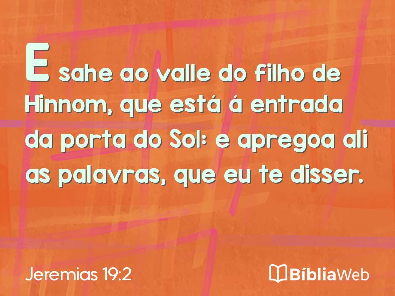 Jeremias 19:2 em imagem para compartilhar