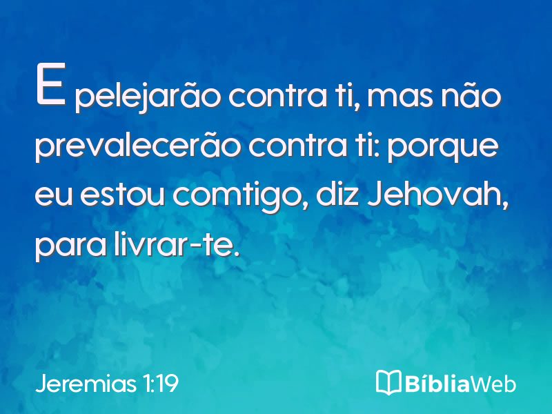 Jeremias 1:19 em imagem para compartilhar