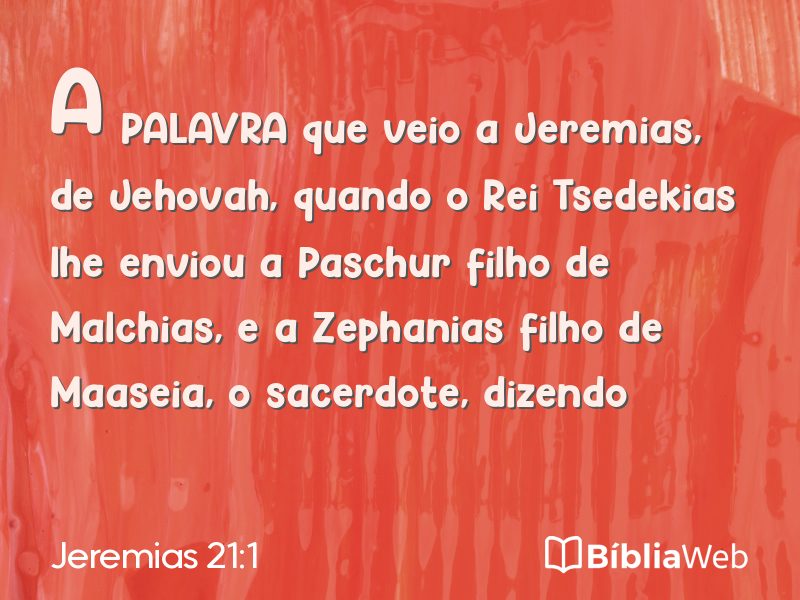 Jeremias 21:1 em imagem para compartilhar
