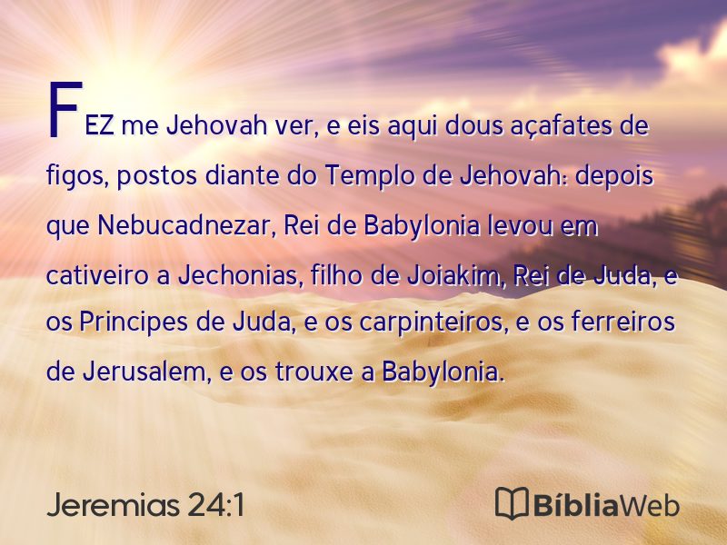 Jeremias 24:1 em imagem para compartilhar