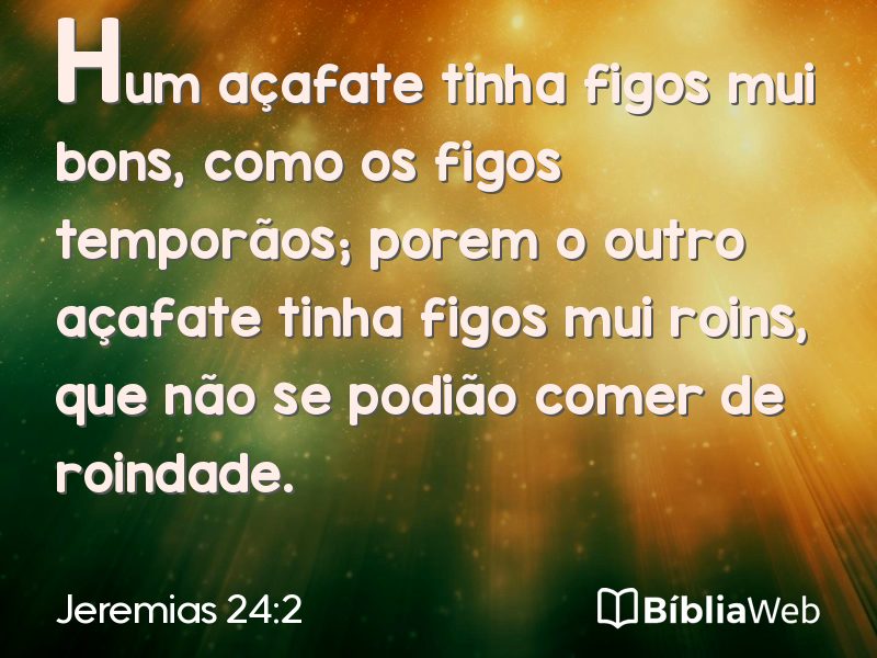 Jeremias 24:2 em imagem para compartilhar