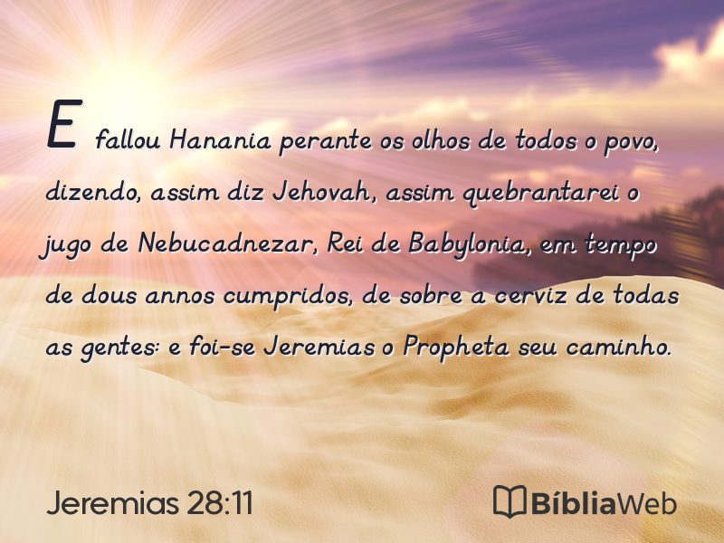 Jeremias 28:11 em imagem para compartilhar