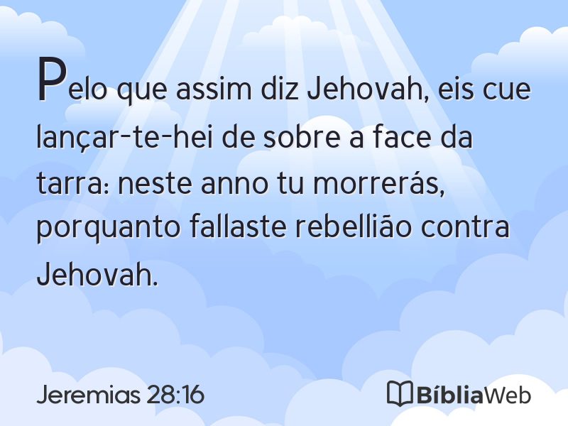Jeremias 28:16 em imagem para compartilhar