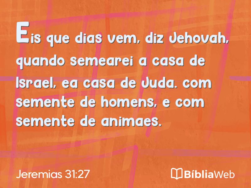 Jeremias 31:27 em imagem para compartilhar