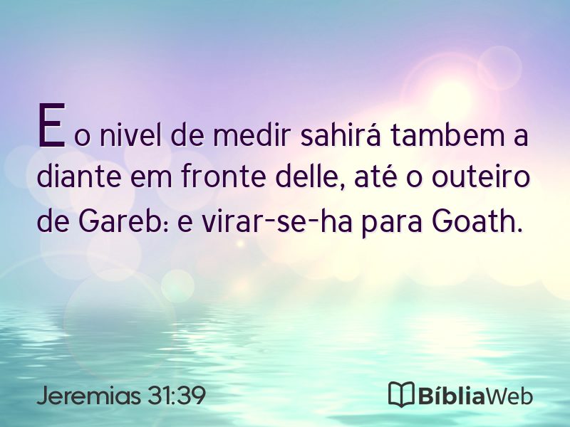 Jeremias 31:39 em imagem para compartilhar