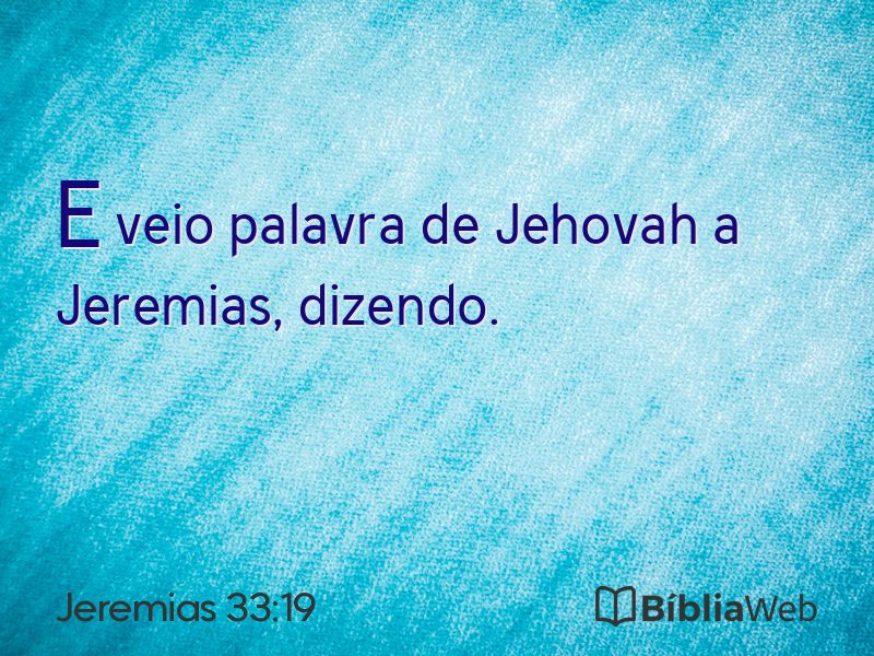 Jeremias 33:19 em imagem para compartilhar