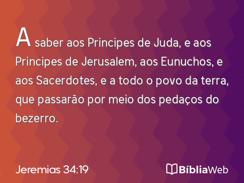 Jeremias 34:19 em imagem para compartilhar