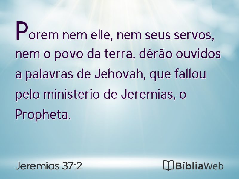 Jeremias 37:2 em imagem para compartilhar