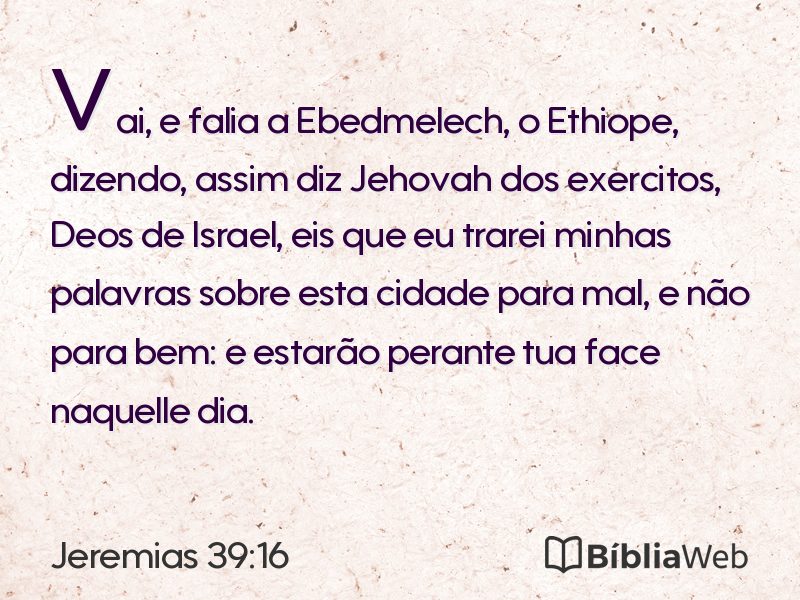 Jeremias 39:16 em imagem para compartilhar