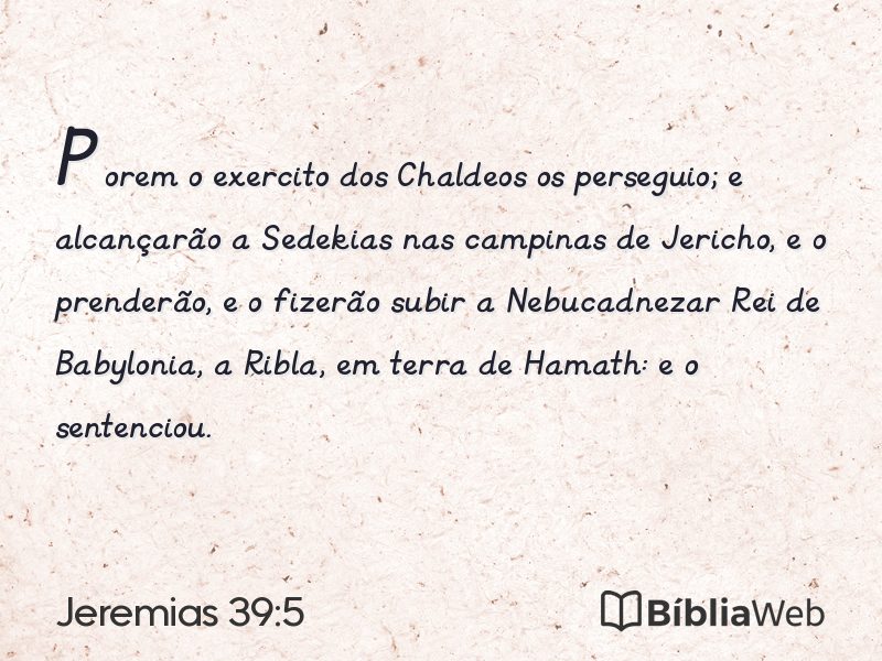 Jeremias 39:5 em imagem para compartilhar