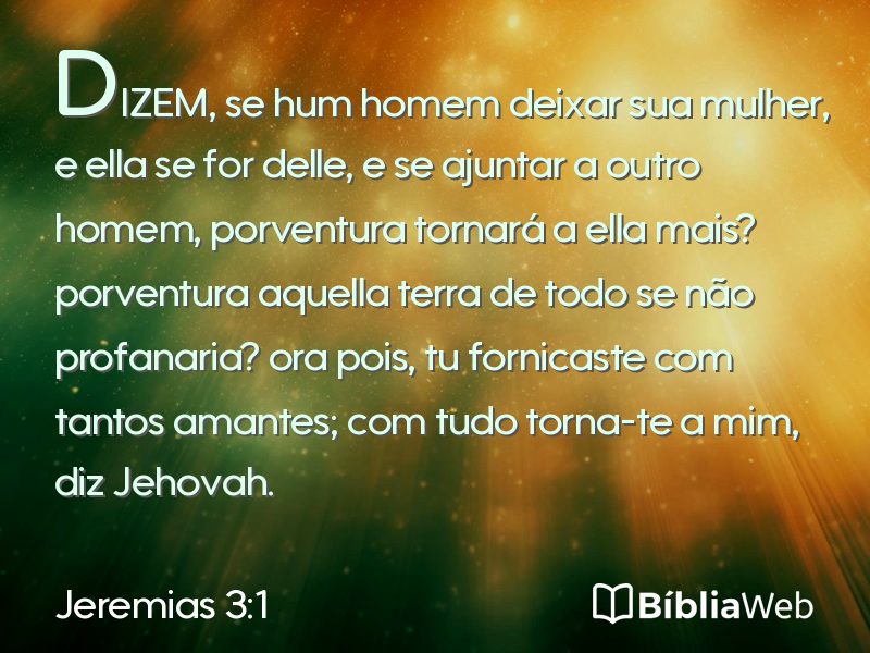 Jeremias 3:1 em imagem para compartilhar