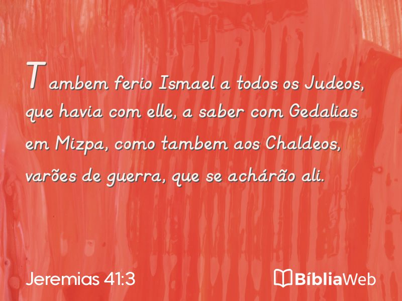 Jeremias 41:3 em imagem para compartilhar