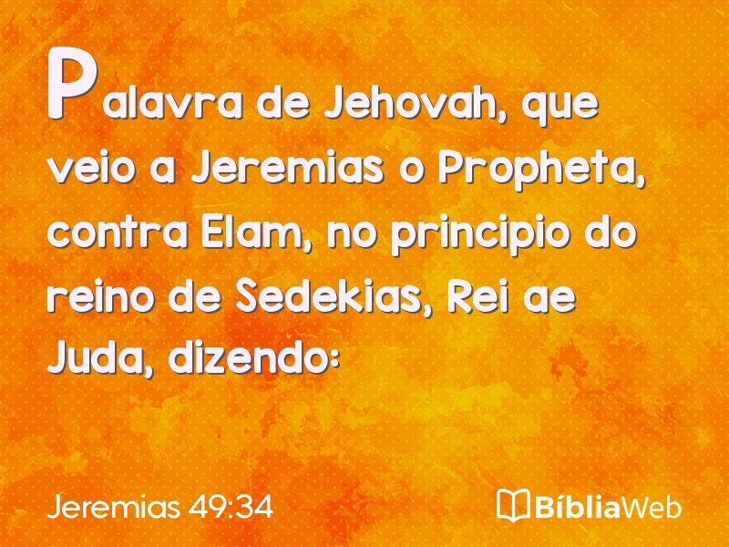 Jeremias 49:34 em imagem para compartilhar