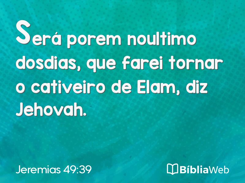 Jeremias 49:39 em imagem para compartilhar