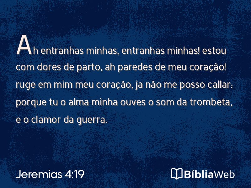 Jeremias 4:19 em imagem para compartilhar