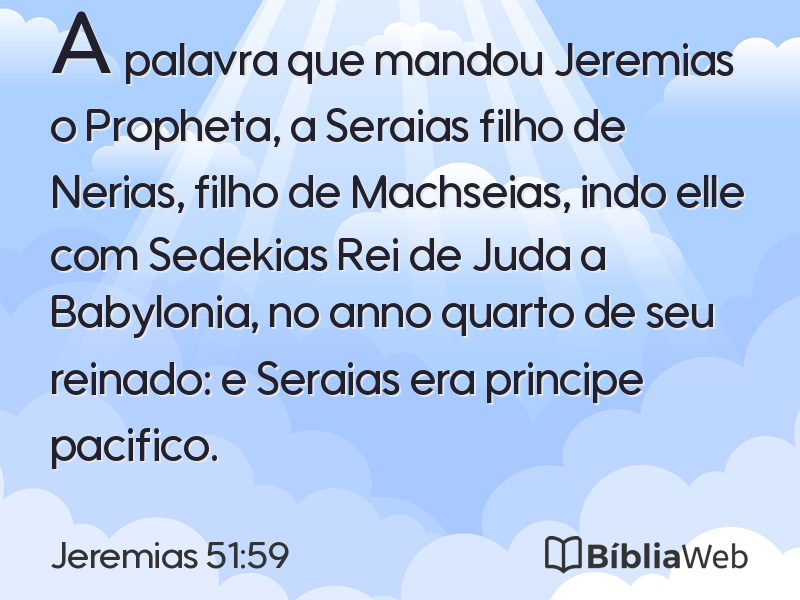 Jeremias 51:59 em imagem para compartilhar