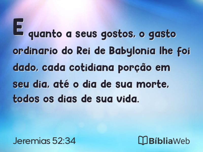 Jeremias 52:34 em imagem para compartilhar