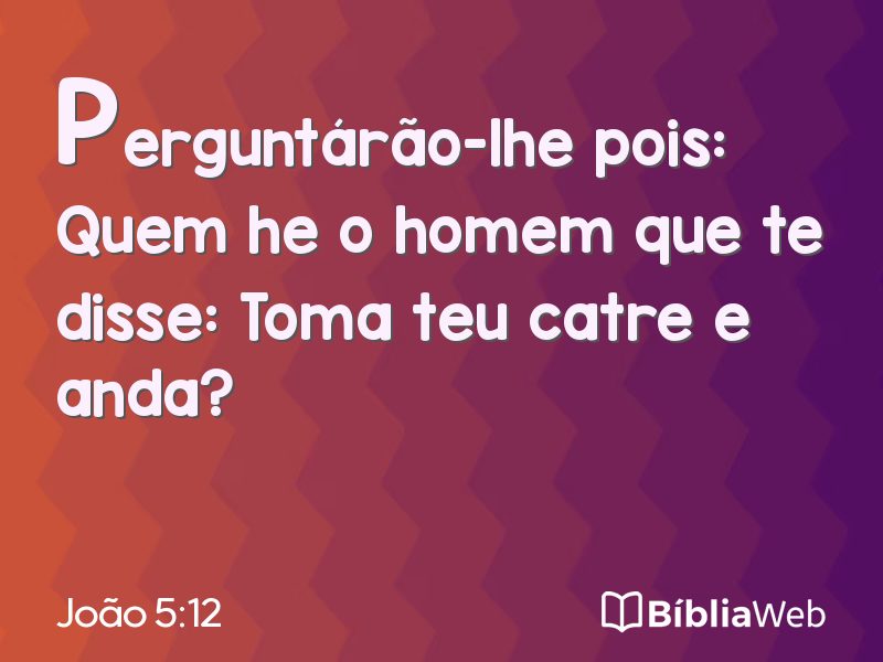João 5:12 em imagem para compartilhar