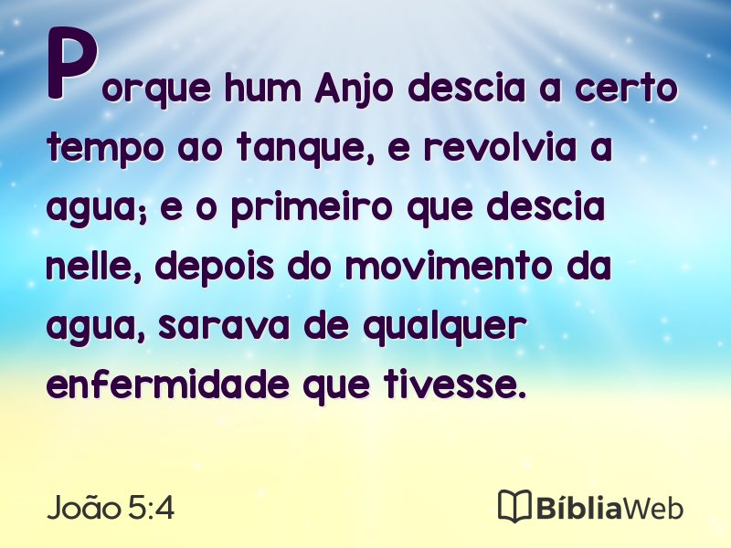 João 5:4 em imagem para compartilhar