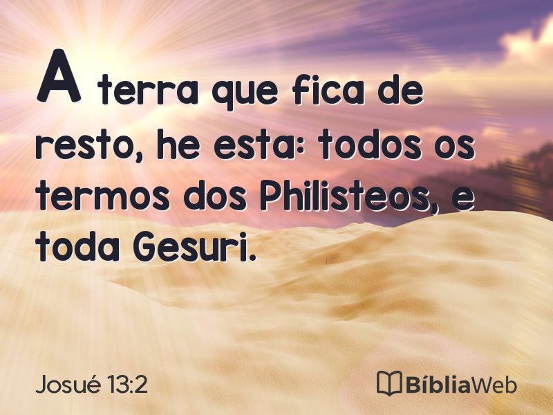Josué 13:2 em imagem para compartilhar