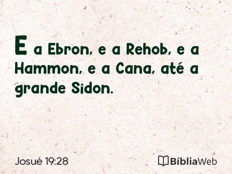 Josué 19:28 em imagem para compartilhar